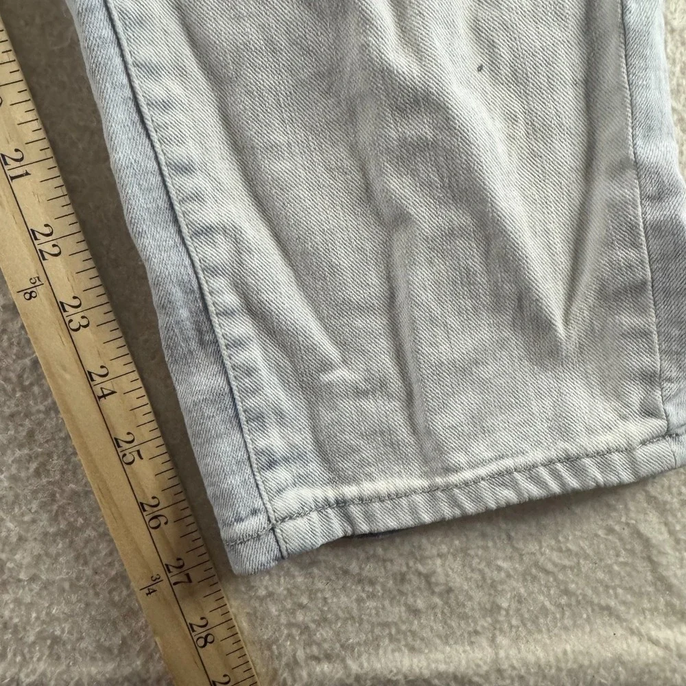 Soho Jeans New York Boyfriend Jeans Womens 18 Light Wash Distressed Ombre Good